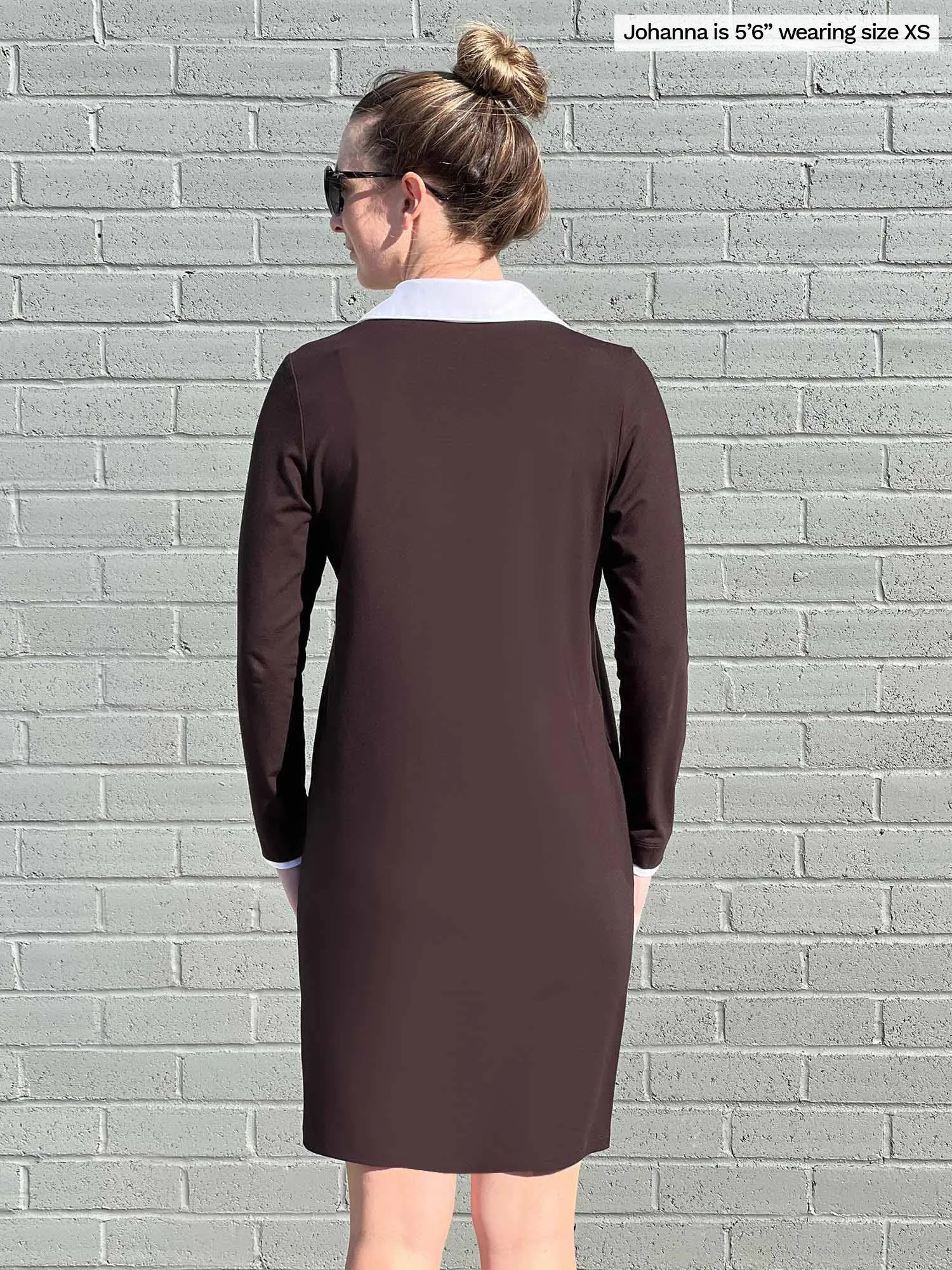Adelaide collared long sleeve dress - FINAL SALE