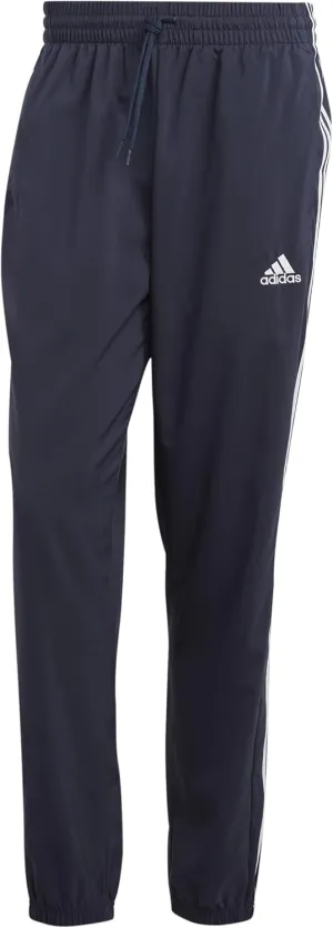 adidas Men's Aeroready Essentials Woven 3-Stripes Tapered Pants