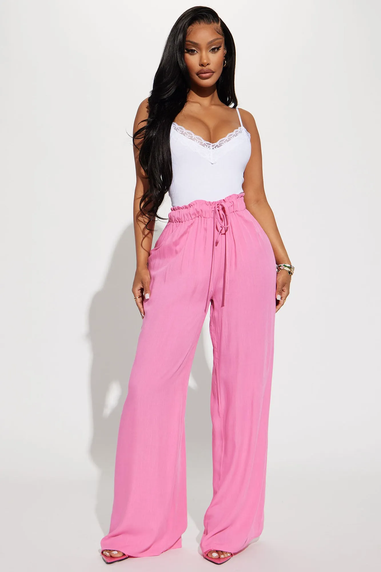 Always Cute Ribbed Bodysuit - White
