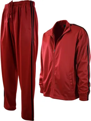 ChoiceApparel Mens Active Tracksuit with Zippered Back Pocket