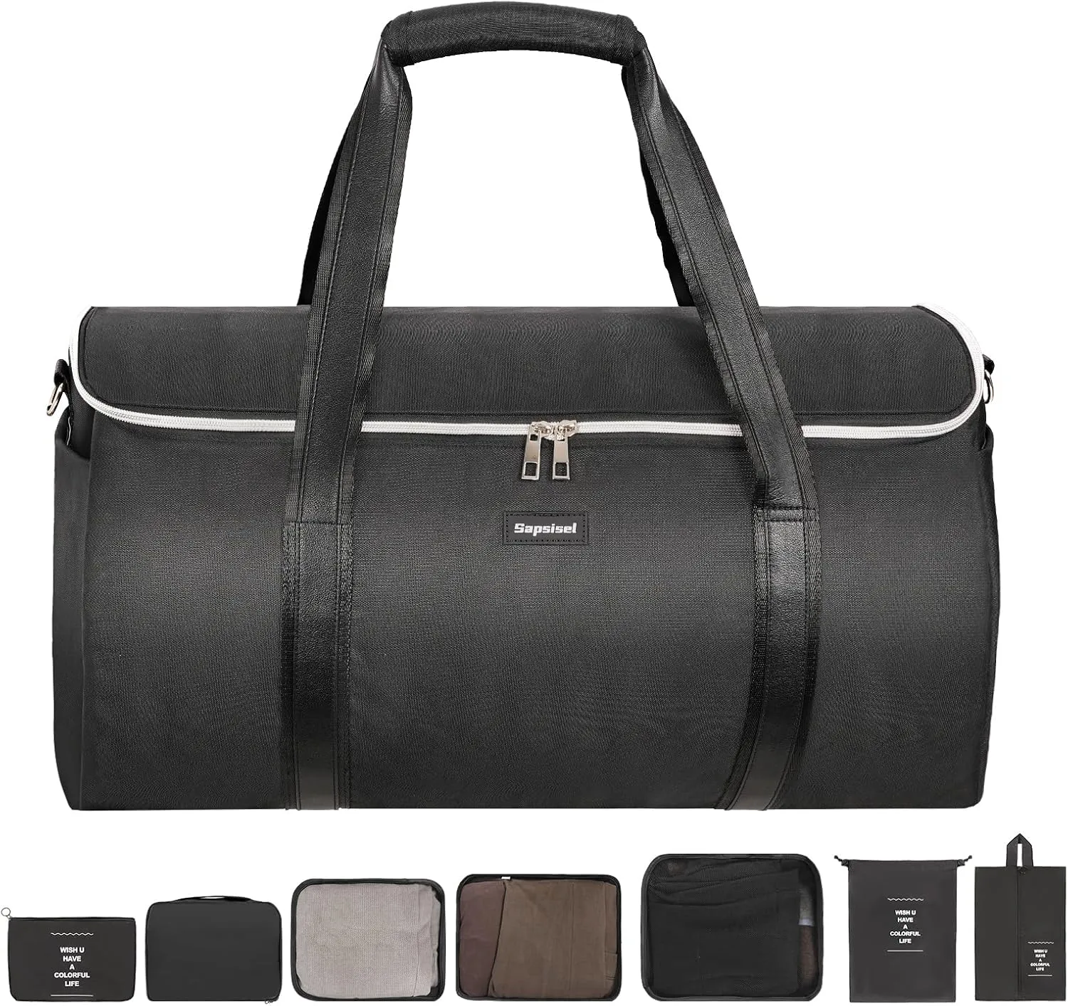 Convertible Travel Bag, Carry On Garment Bags Duffle Bag Combo