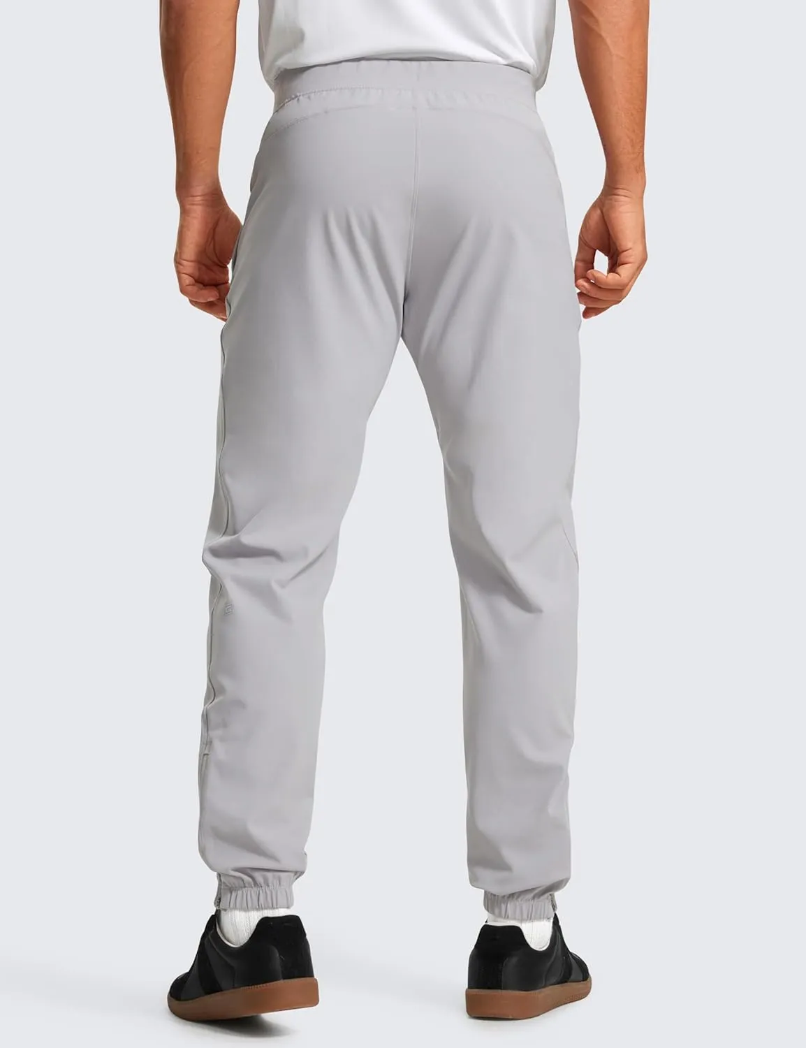 CRZ YOGA Mens 4-Way Stretch Golf Joggers with Pockets 30"/32" - Track Gym Athletic Workout Hiking Pants