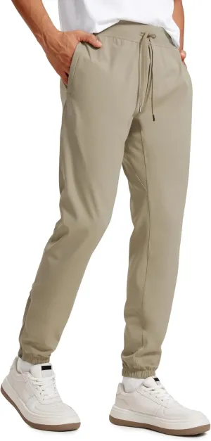 CRZ YOGA Mens 4-Way Stretch Golf Joggers with Pockets 30"/32" - Track Gym Athletic Workout Hiking Pants