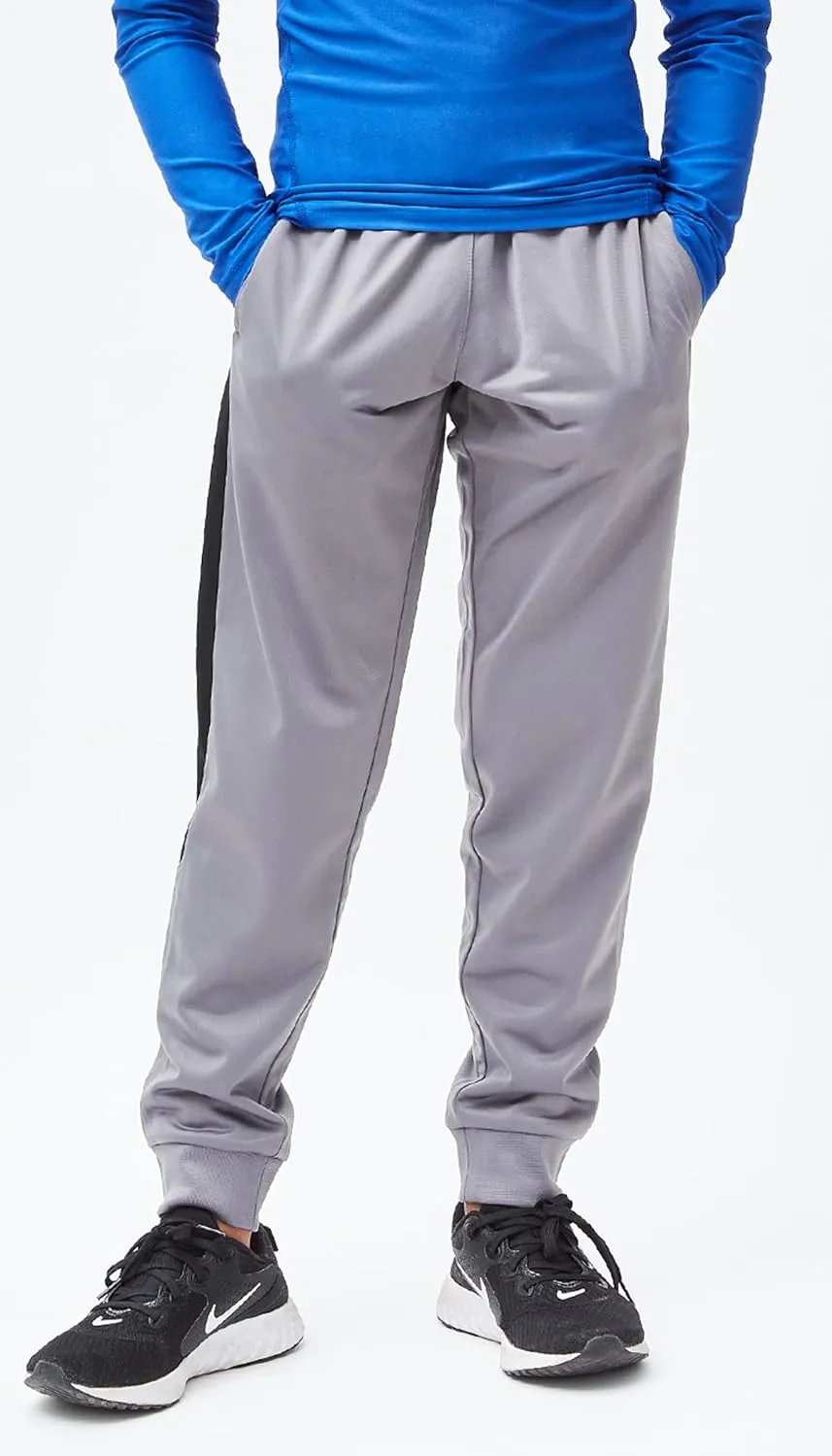 DEVOPS Boys Active Performance Workout Athletic Training Pants [2 Pack]