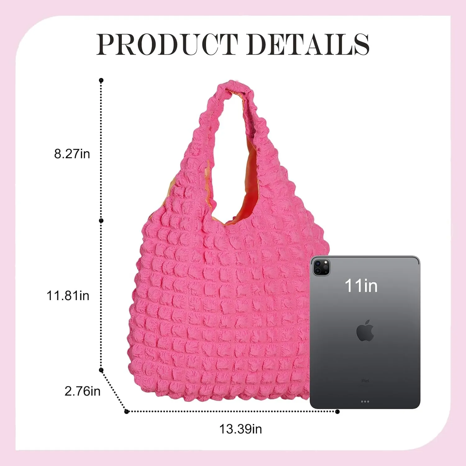 Foldable Travel Bag, Lightweight Tote Bag, Wrinkle-Free Storage, Nylon Multiple Compartments