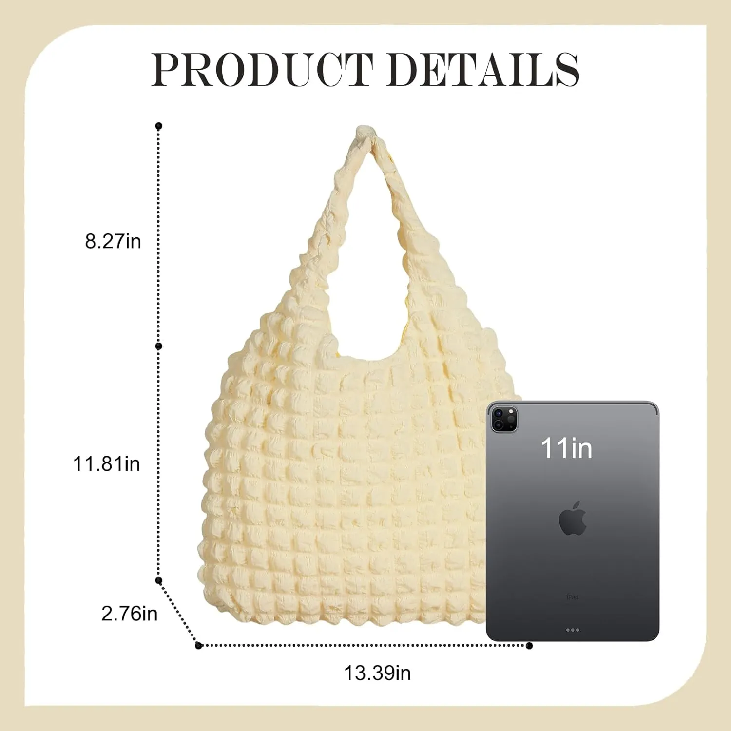 Foldable Travel Bag, Lightweight Tote Bag, Wrinkle-Free Storage, Nylon Multiple Compartments