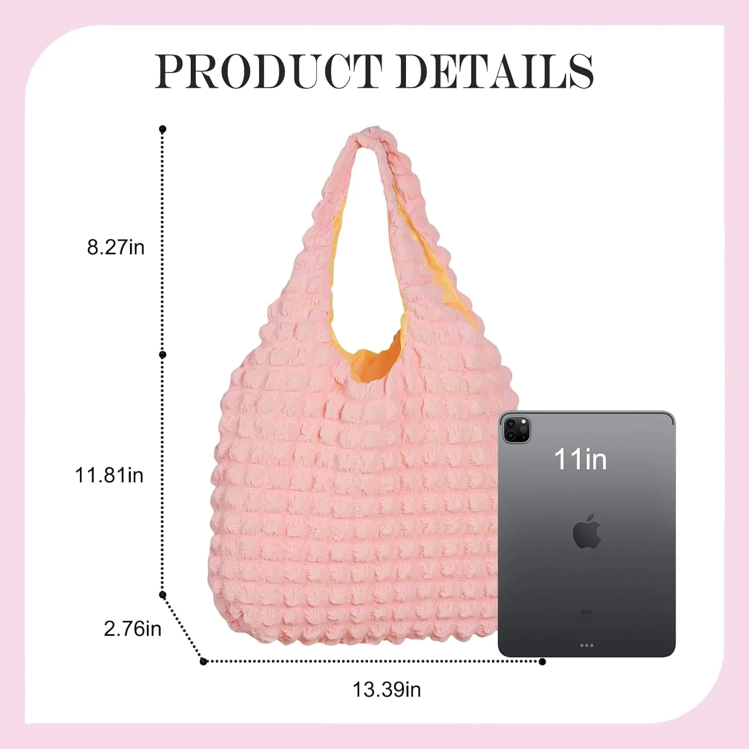 Foldable Travel Bag, Lightweight Tote Bag, Wrinkle-Free Storage, Nylon Multiple Compartments