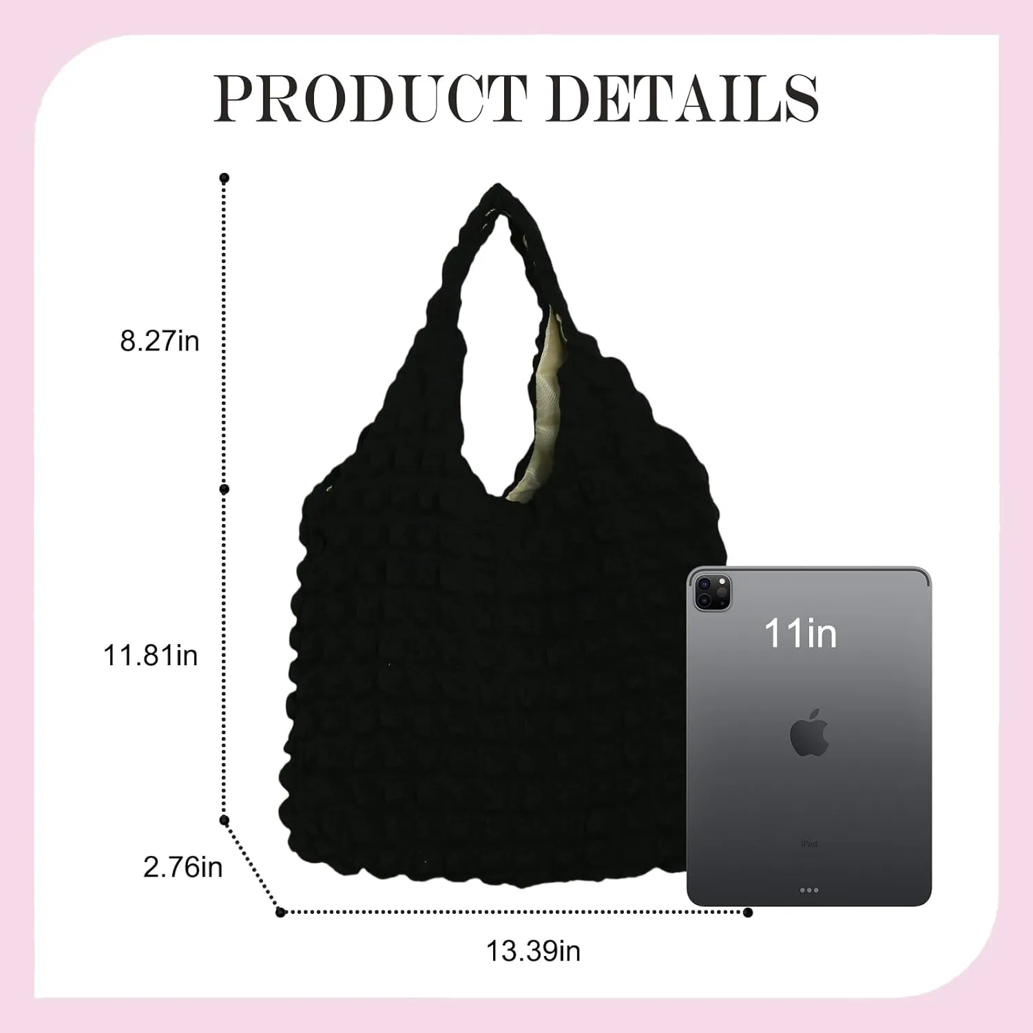 Foldable Travel Bag, Lightweight Tote Bag, Wrinkle-Free Storage, Nylon Multiple Compartments