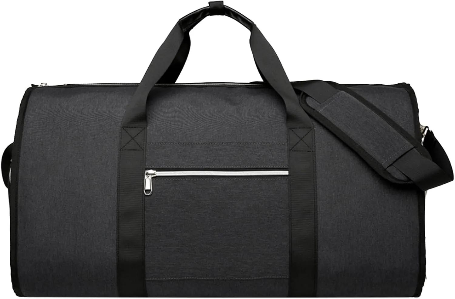 Garment Bags - Foldable Waterproof Duffel Bags | The Nylon Zipper Tote Bag for Clothes, Lightweight Flight Bag for Business Travel, Black, Consulte la descripcin, See description, Black, Consulte la