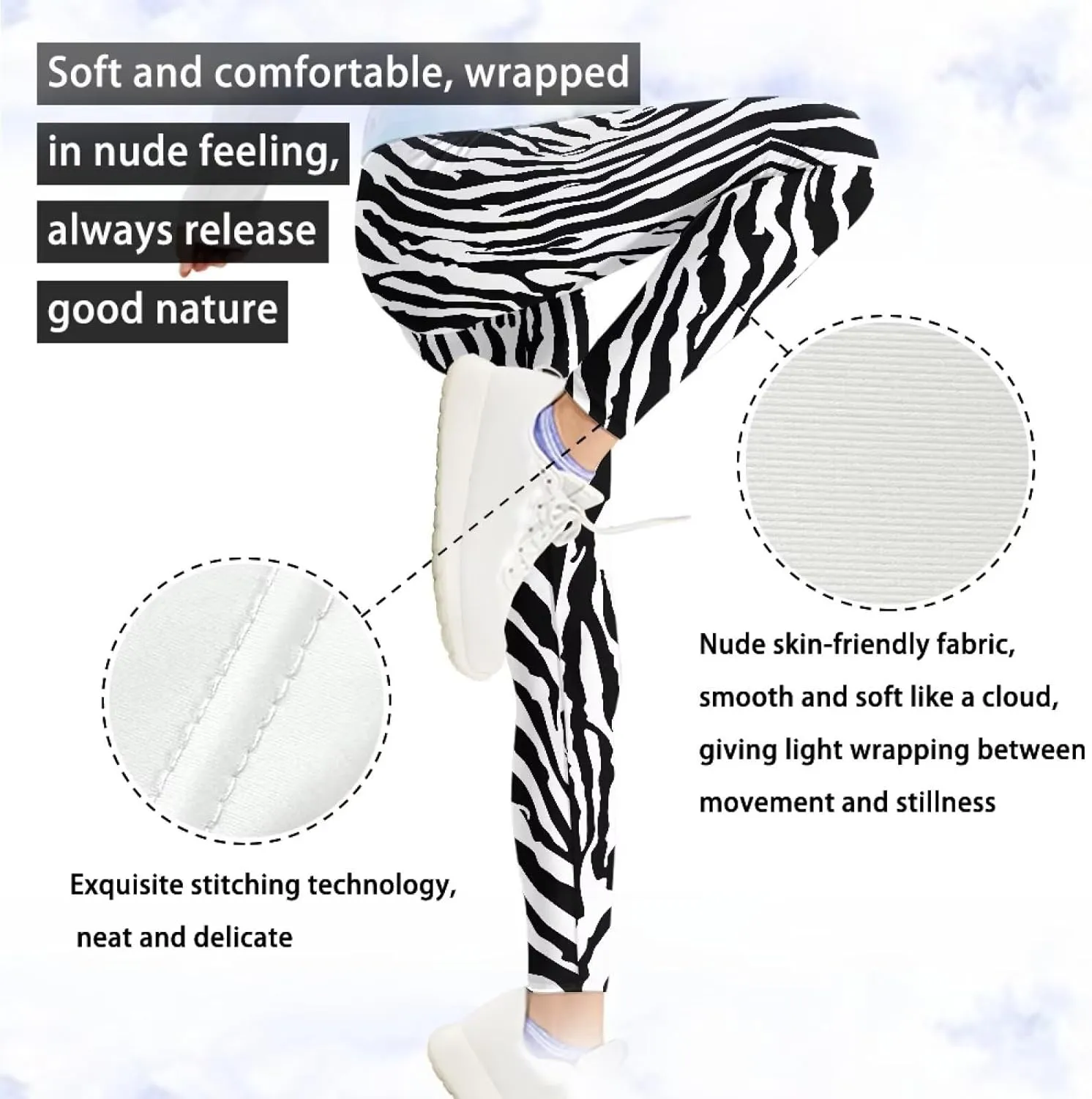 Girls' High Waisted Leggings Full Length Workout Yoga Pants Sports for Kids 4-13 Years