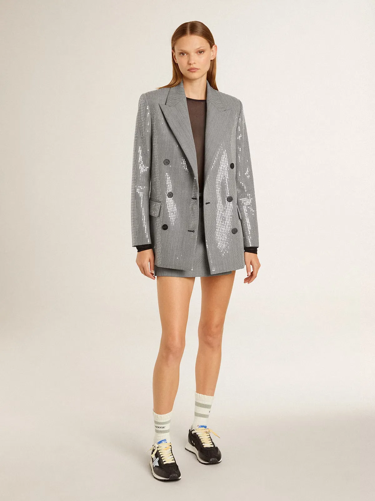 GOLDEN GOOSE DOUBLE BREASTED BOYFRIEND JACKET