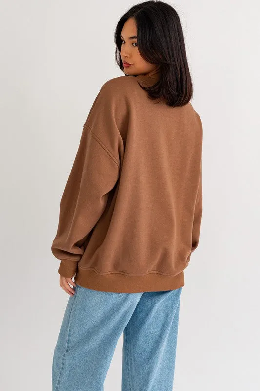 Good Vibes Only Graphic Sweatshirt