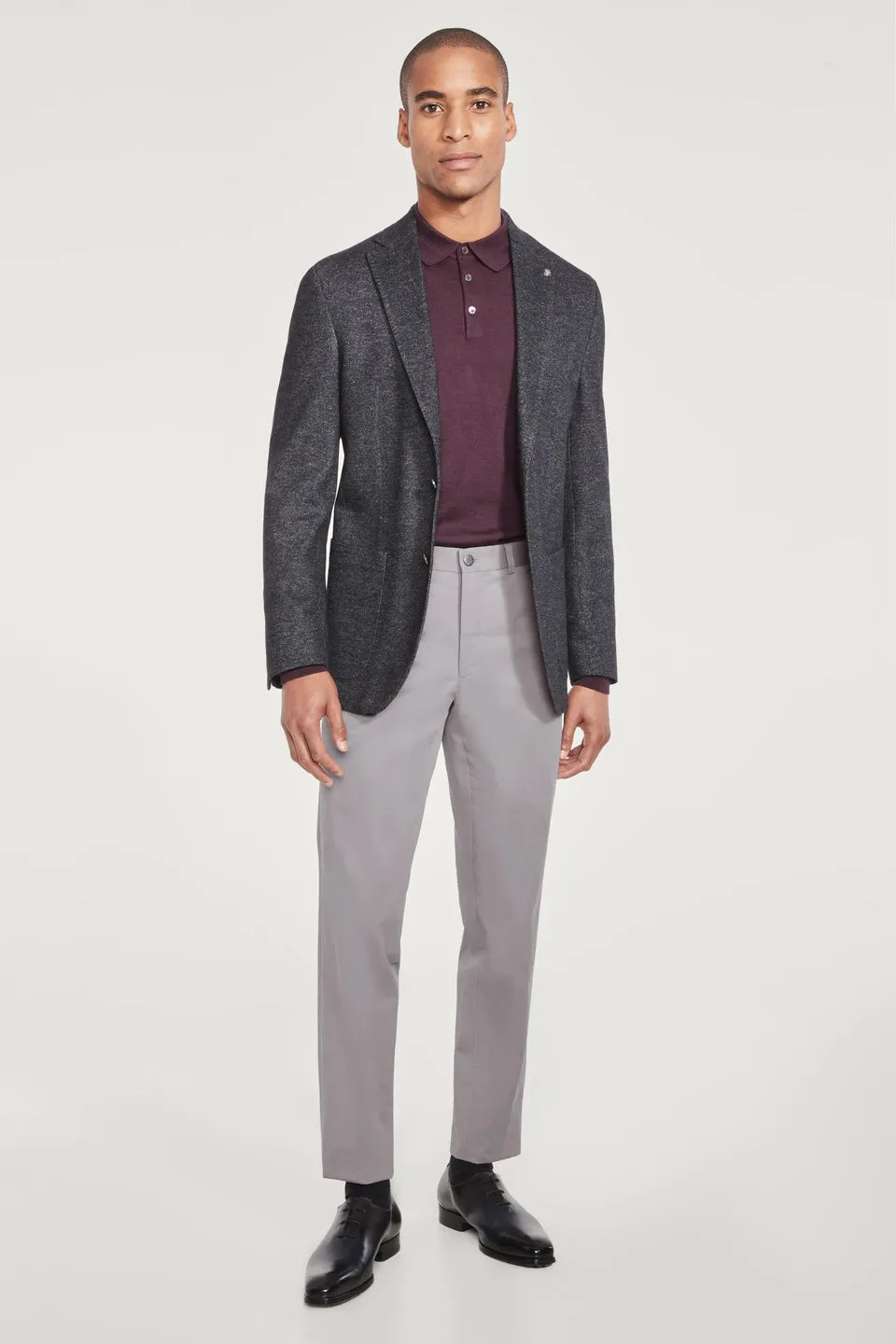 Hampton Charcoal Sport Jacket C01415