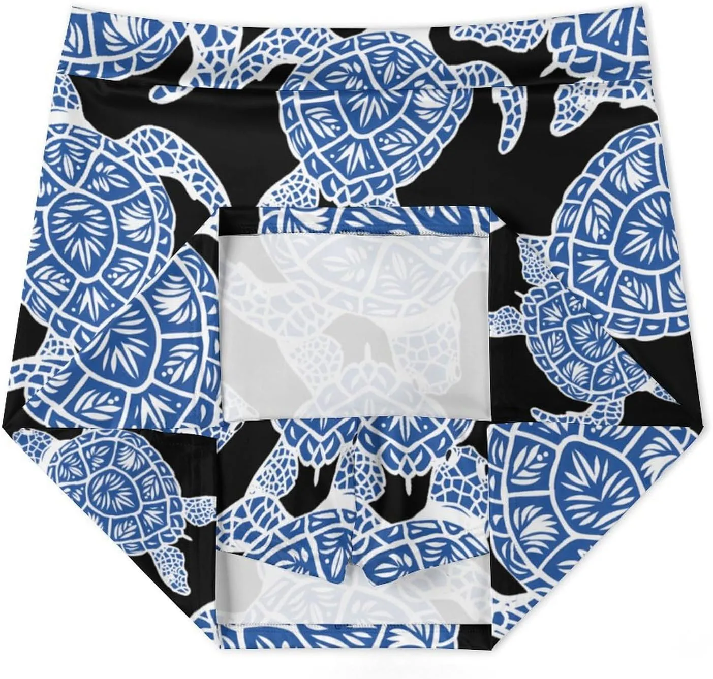 Hawaiian Sea Turtle Women's Skort Athletic Skirt Golf Skorts A-line Skirts with Built-in Shorts Pockets