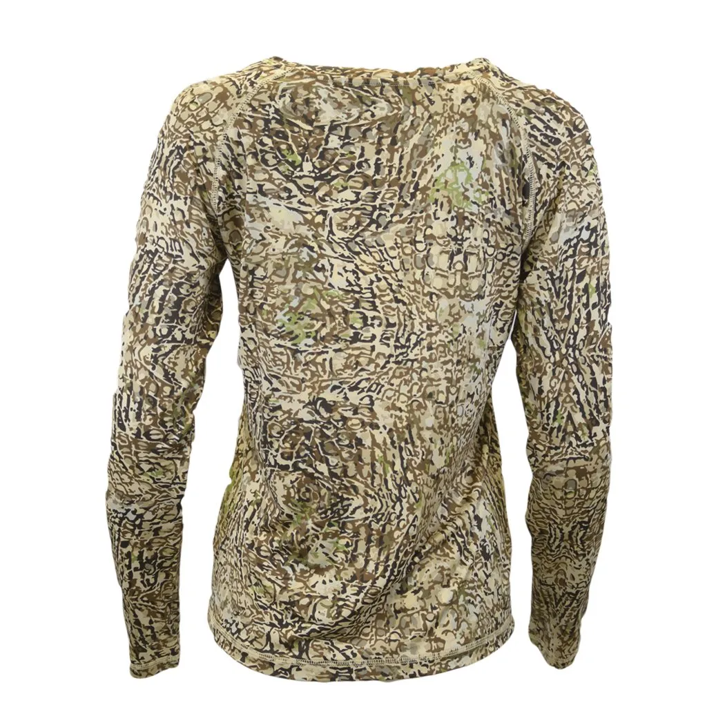 HD Camo Women's Long Sleeve Performance Shirt