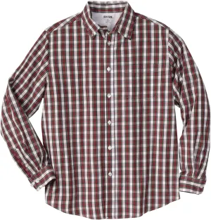 KingSize Men's Big & Tall Long Sleeve Wrinkle-Free Plaid Shirt
