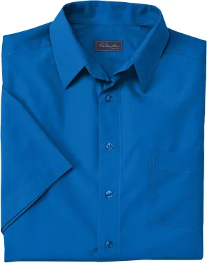 KingSize Men's Big & Tall Tall Wrinkle-Free Short-Sleeve Dress Shirt