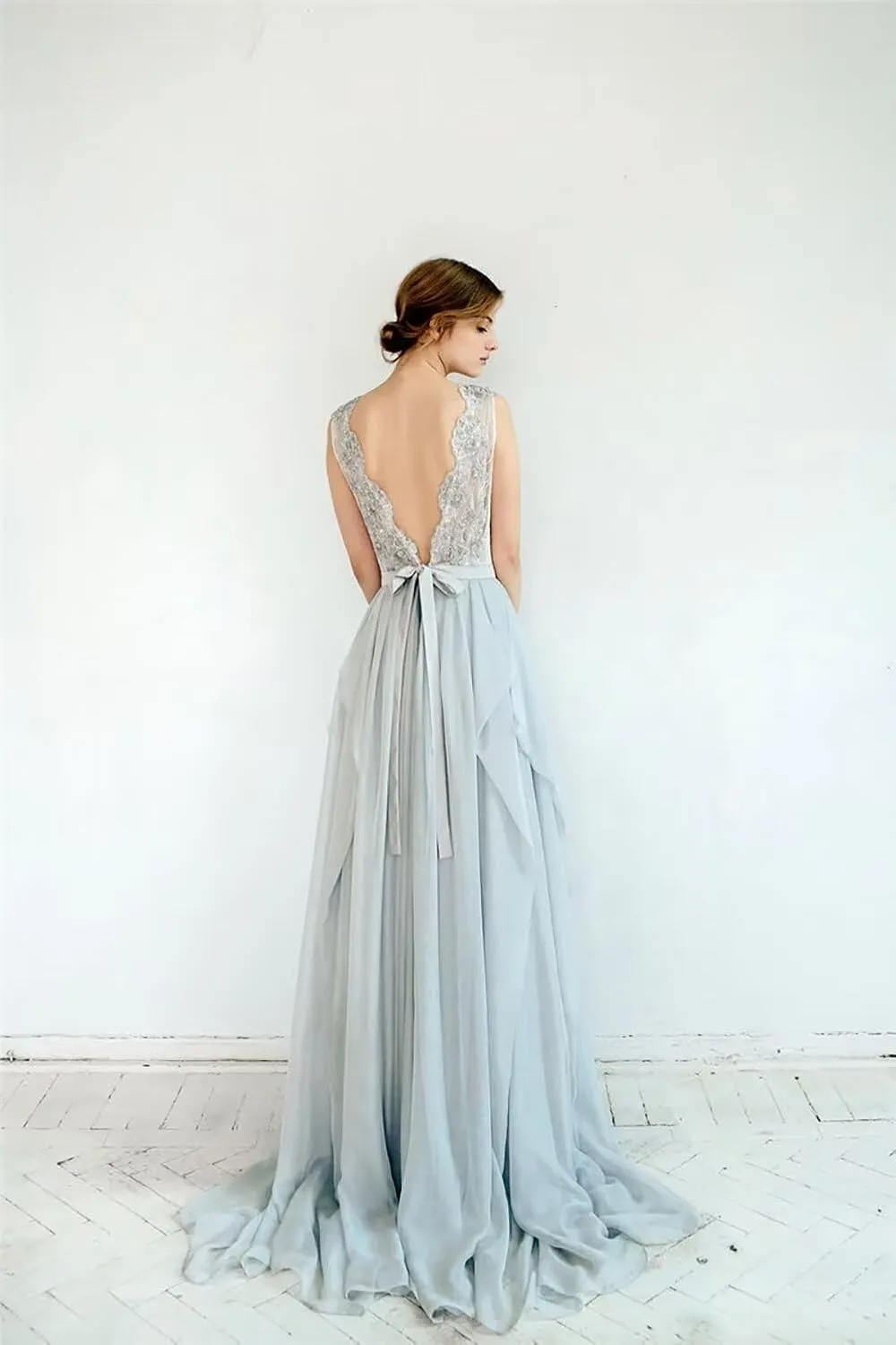 Lace Applique Chiffon Prom Dress Long Beaded Mother of The Bride Dresses Sleeveless A Line Formal Party Evening Gown