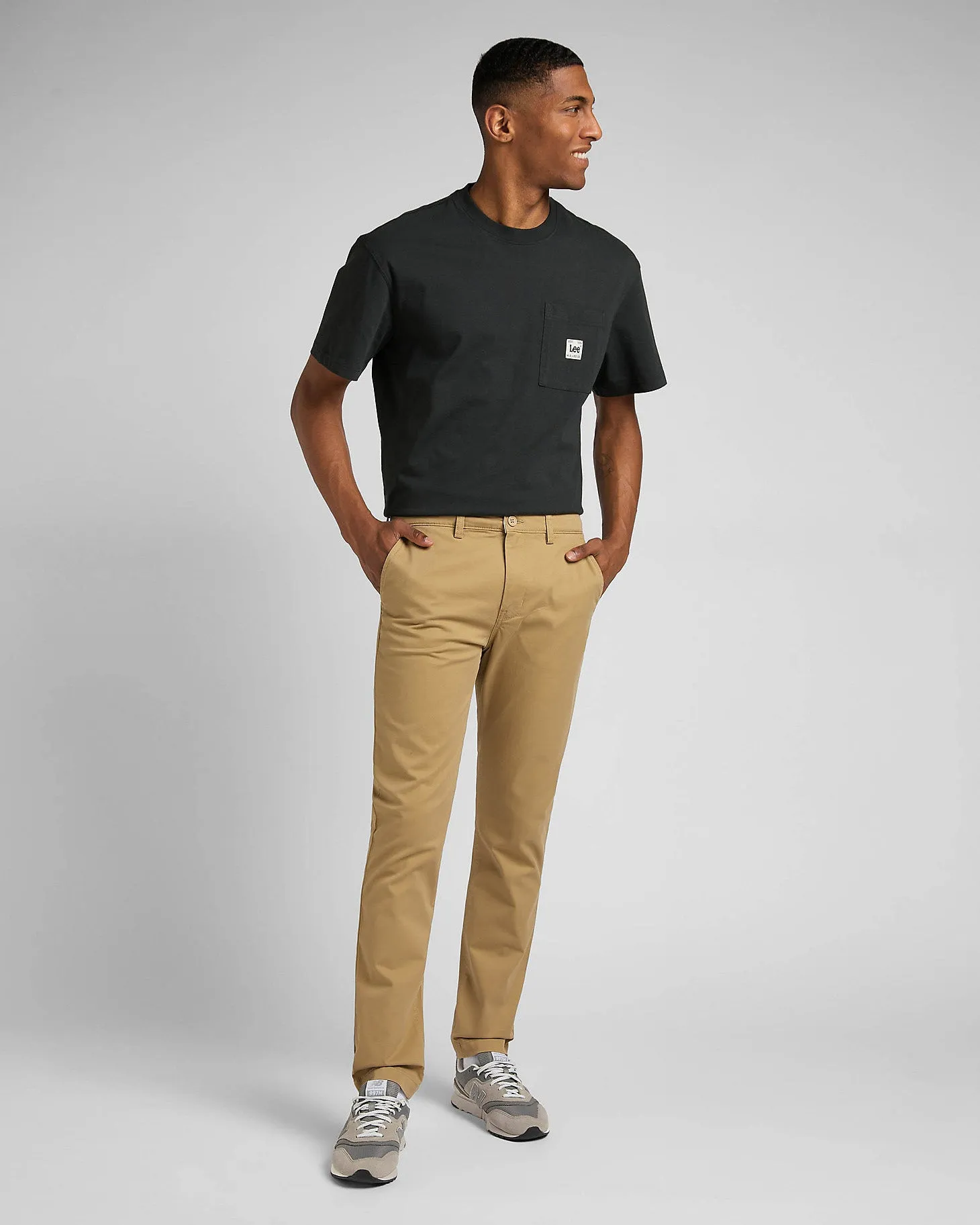 Lee Slim Mens Chino - Clay