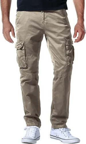 Match Men's Casual Wild Cargo Pants Outdoors Work Wear #6531