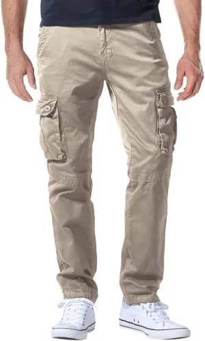 Match Men's Casual Wild Cargo Pants Outdoors Work Wear #6531
