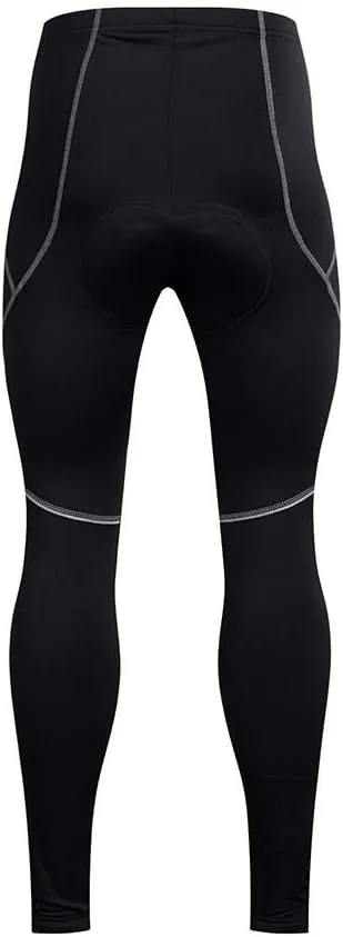 Men's Cycling Jersey Set Long Sleeve Full Zipper Quick-Dry Bike Shirt 3D Padded Cycling Tights Pants