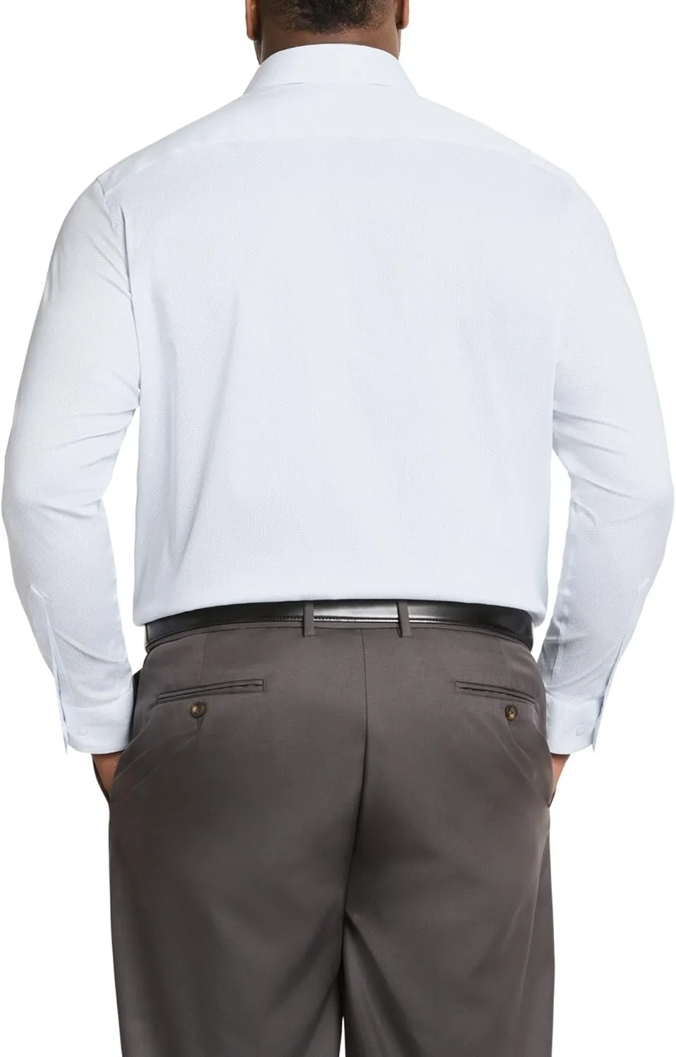 Men's Dress Shirt Ultra Wrinkle Free Flex Collar Stretch (Big and Tall)