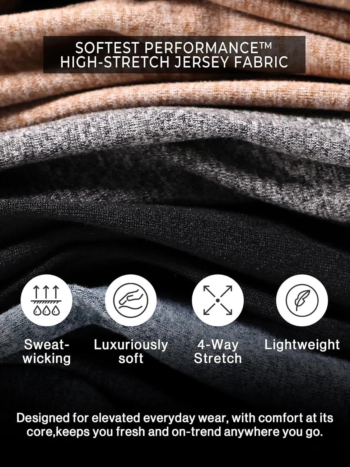 Men's Softest Performance Athletic Workout Jogger Sweatpants Cycling Fitness Running