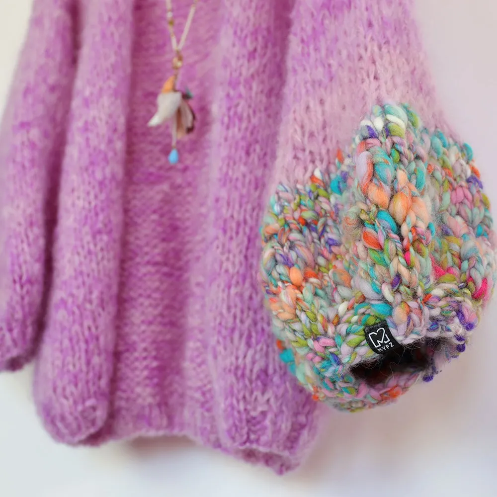MYPZ Chunky Mohair Cardigan Arty