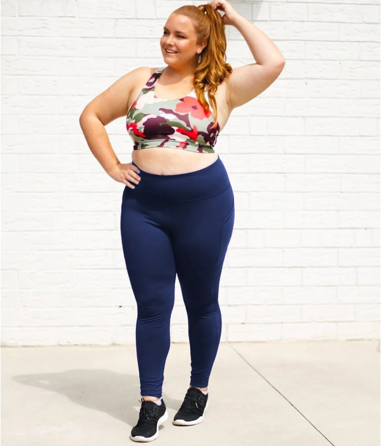 NEW YOUNG 3 Pack Plus Size Leggings with Pockets for Women,High Waist Tummy Control Workout Yoga Pants