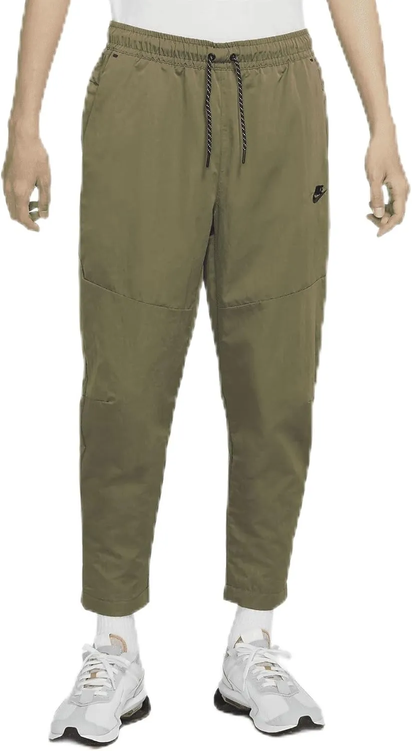 Nike Sportswear Tech Essentials Men's Lined Commuter Pants (Medium Olive/Black, DQ4343-222) Size X-Large