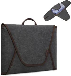 S-ZONE Garment Folder Compression Packing Cubes for Travel Garment Bag with Wrinkle-Free Luggage Suitcase Organizer Bags