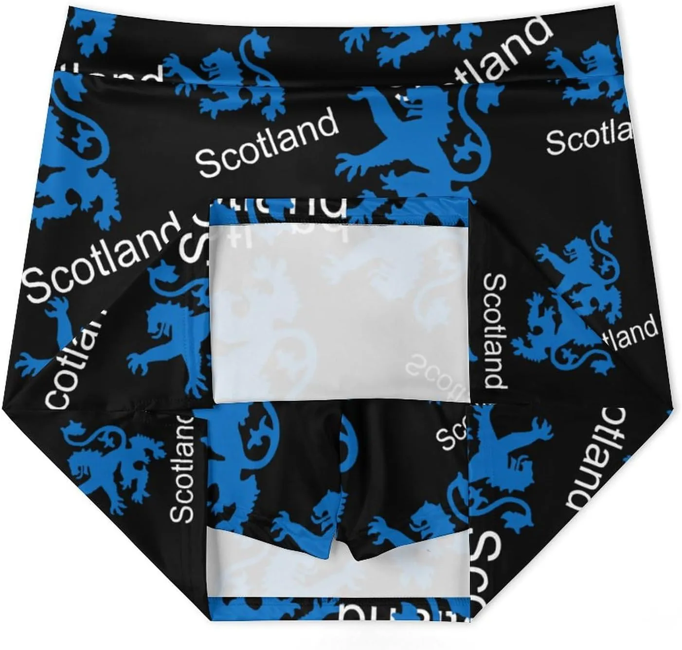 Scotland Lion Women's Skort Athletic Skirt Golf Skorts A-line Skirts with Built-in Shorts Pockets