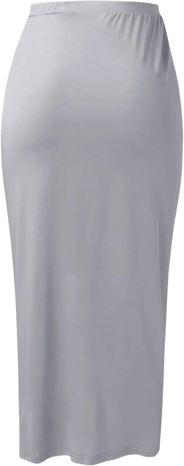 Split Athletic Skirt Asymmetrical Pleated Dress Solid Casual High Low Wrap Rise Summer Skirts for Women 2023 Modest
