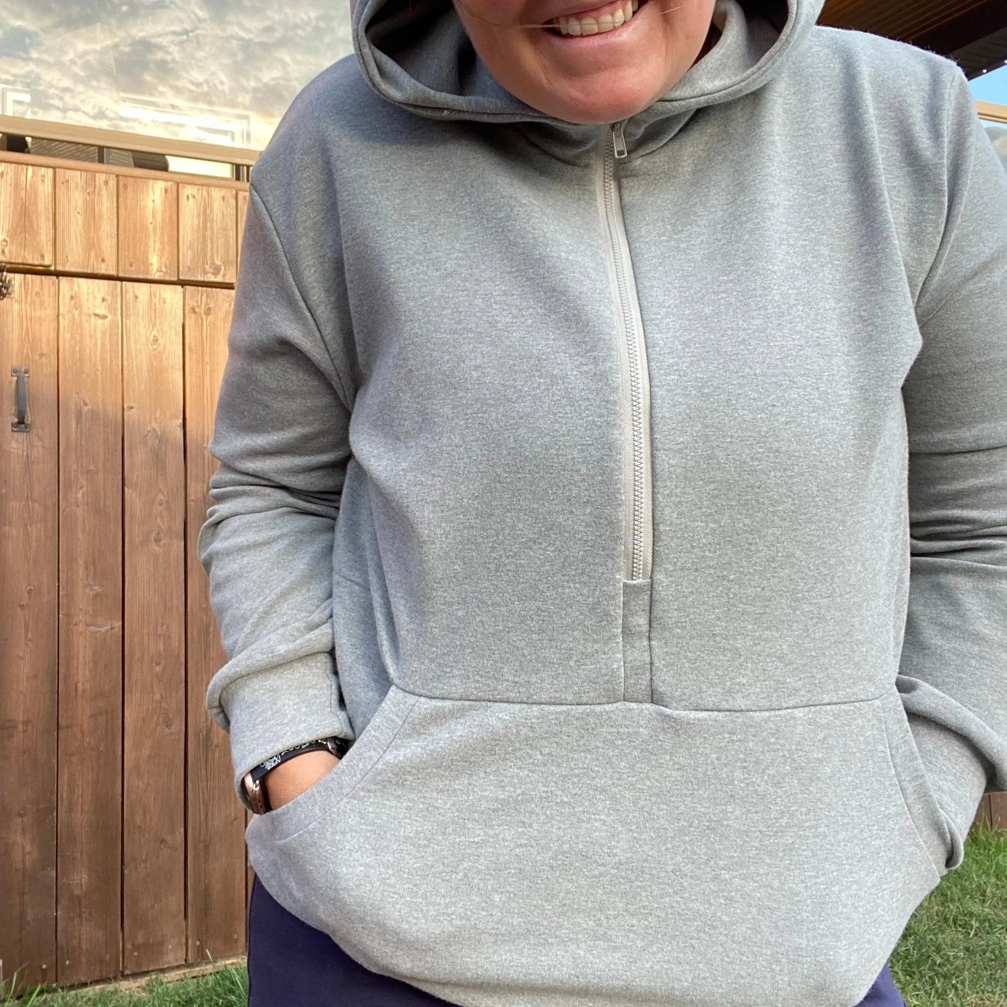 Sprint 1/2 Zip Pullover Style (adult and kids available ) {style and fit info}