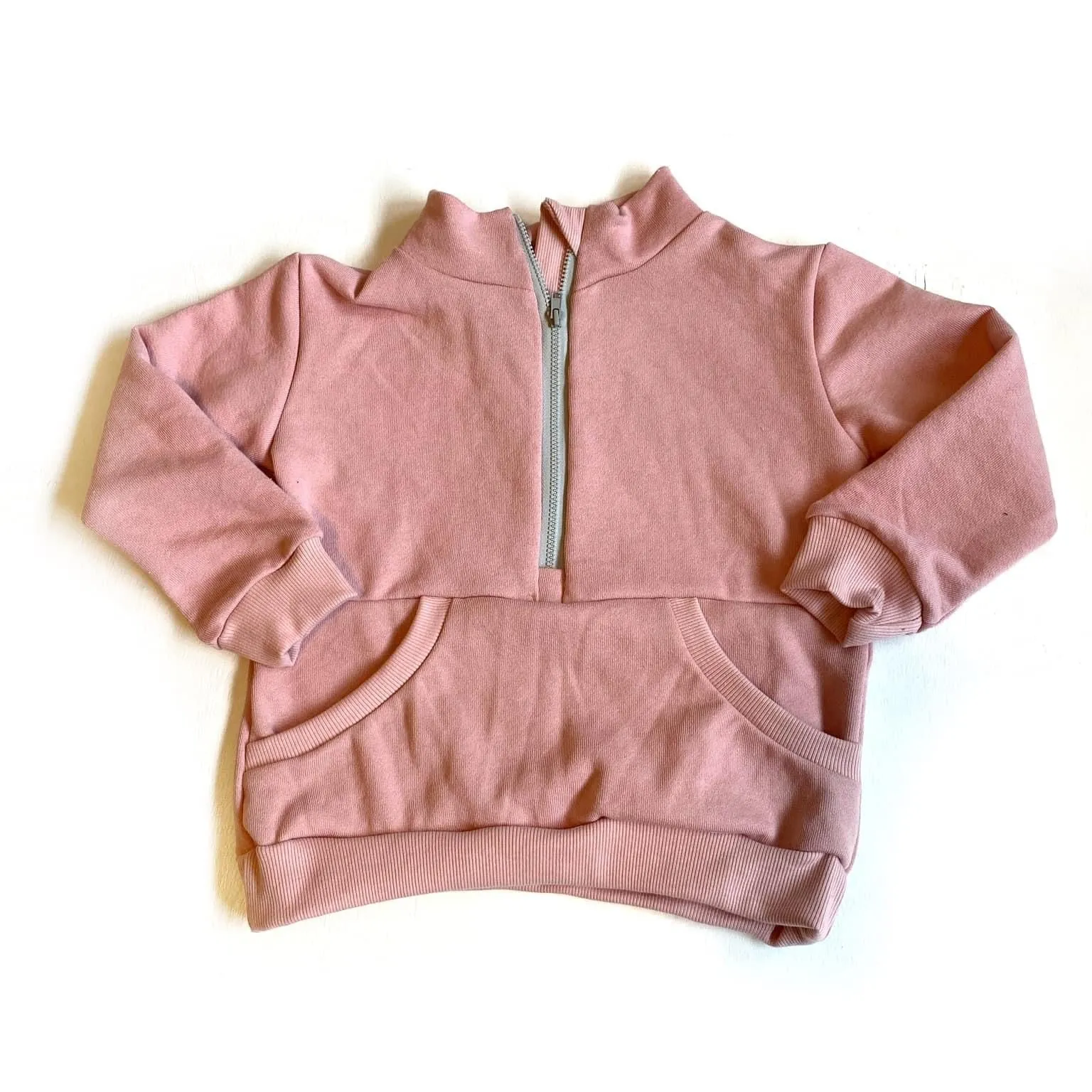Sprint 1/2 Zip Pullover Style (adult and kids available ) {style and fit info}