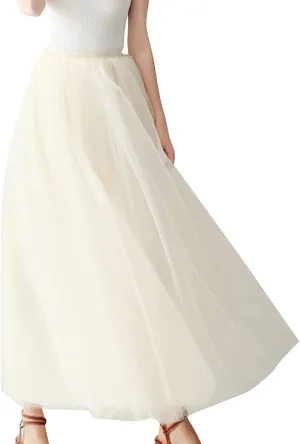 Tutu Skirts for Women Girls Women Tutu Skirt Knee Tulle Skirt Petticoat Skirts High Waistpleatskirt Tutus