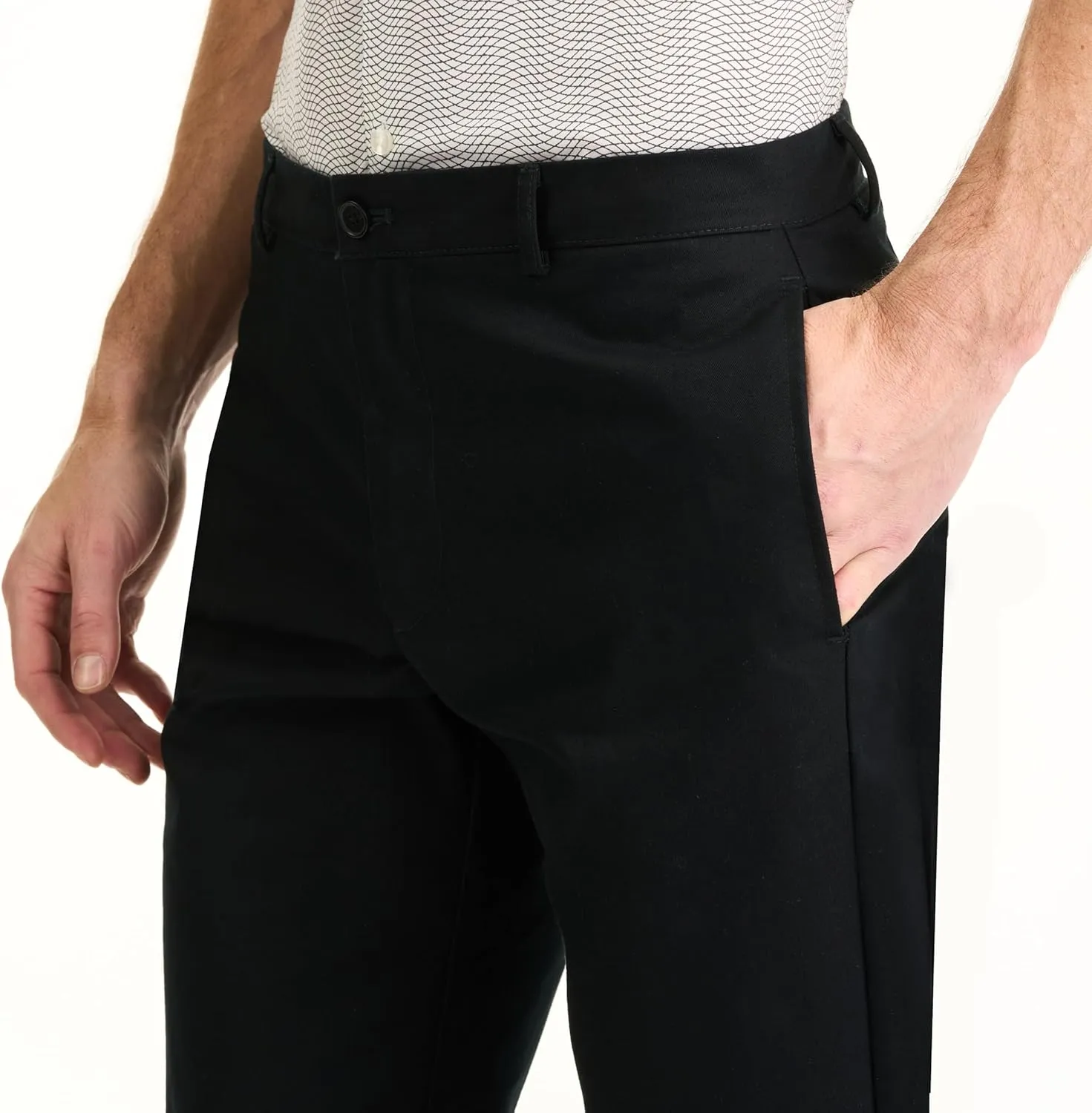 Van Heusen Men's No Iron Twill Pant