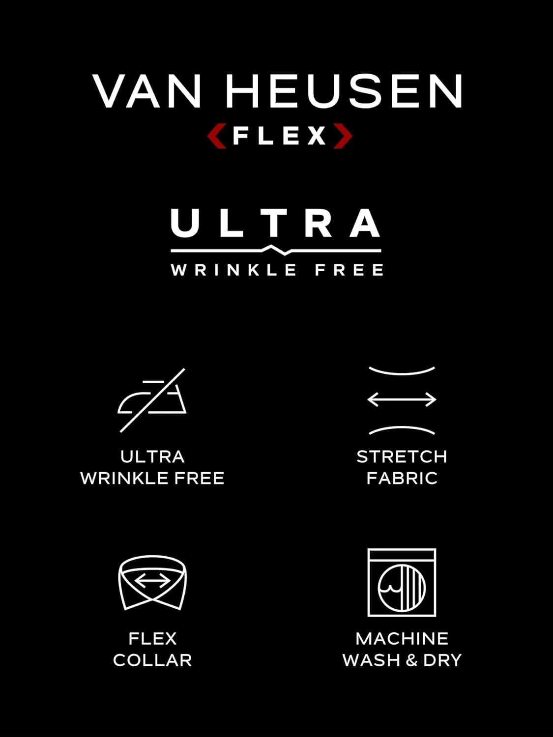 Van Heusen Men's TALL FIT Dress Shirt Ultra Wrinkle Free Flex Collar Stretch (Big and Tall)