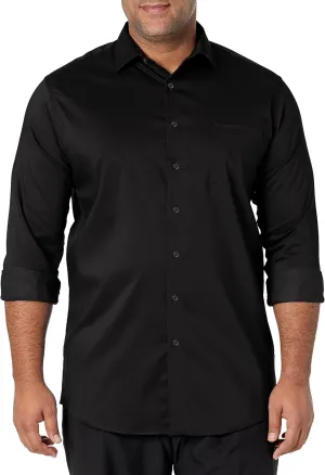 Van Heusen Men's TALL FIT Dress Shirt Ultra Wrinkle Free Flex Collar Stretch (Big and Tall)