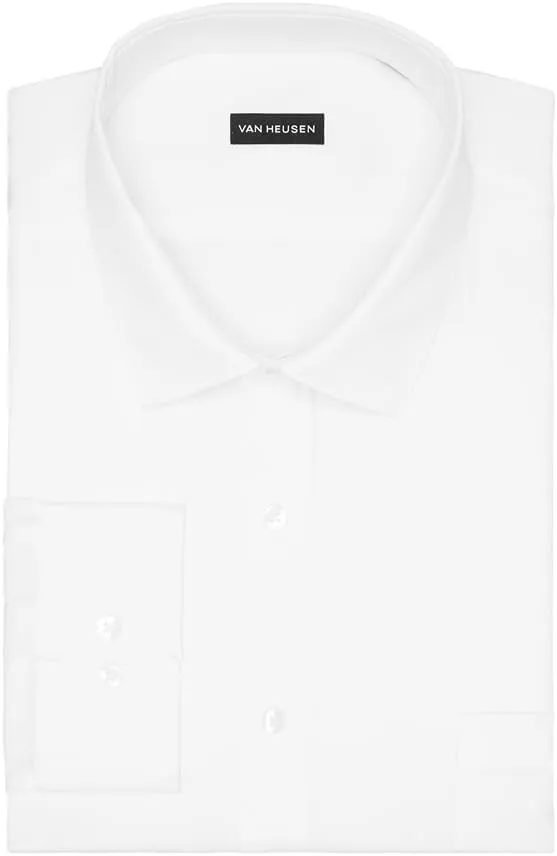 Van Heusen Men's TALL FIT Dress Shirt Ultra Wrinkle Free Flex Collar Stretch (Big and Tall)