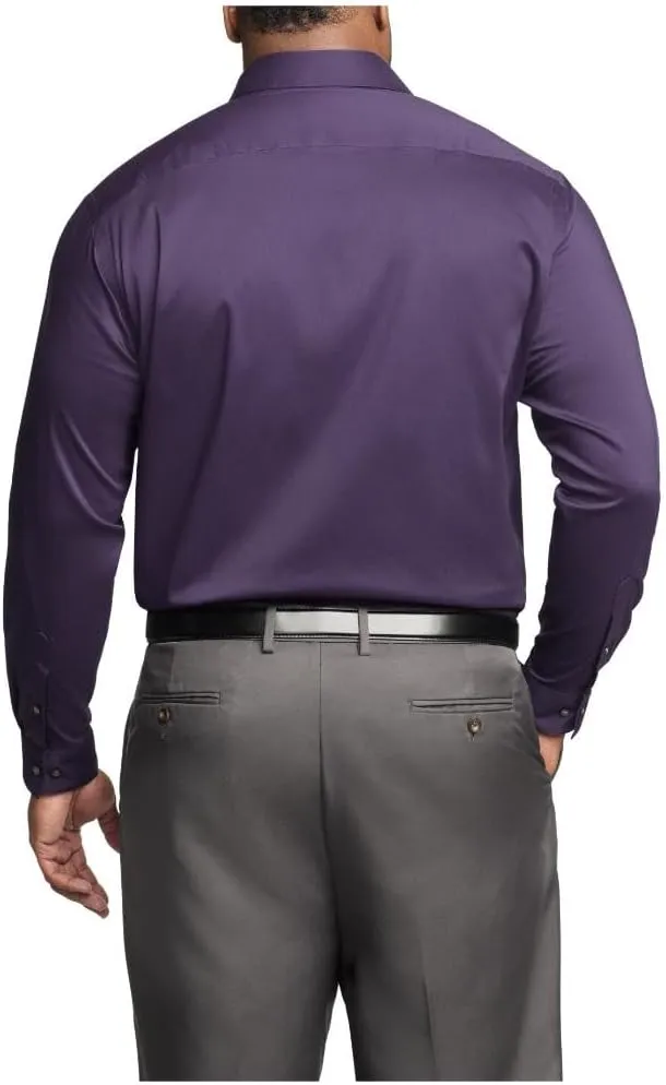 Van Heusen Men's TALL FIT Dress Shirt Ultra Wrinkle Free Flex Collar Stretch (Big and Tall)