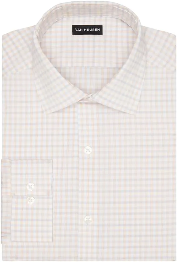 Van Heusen Men's TALL FIT Dress Shirt Ultra Wrinkle Free Flex Collar Stretch (Big and Tall)