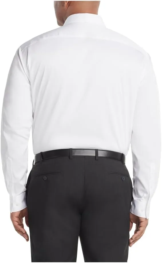 Van Heusen Men's TALL FIT Dress Shirt Ultra Wrinkle Free Flex Collar Stretch (Big and Tall)