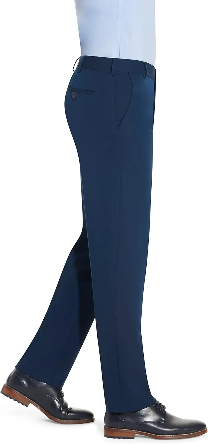 Van Heusen Men's Wrinkle Free Stretch Flat Front Dress Pant