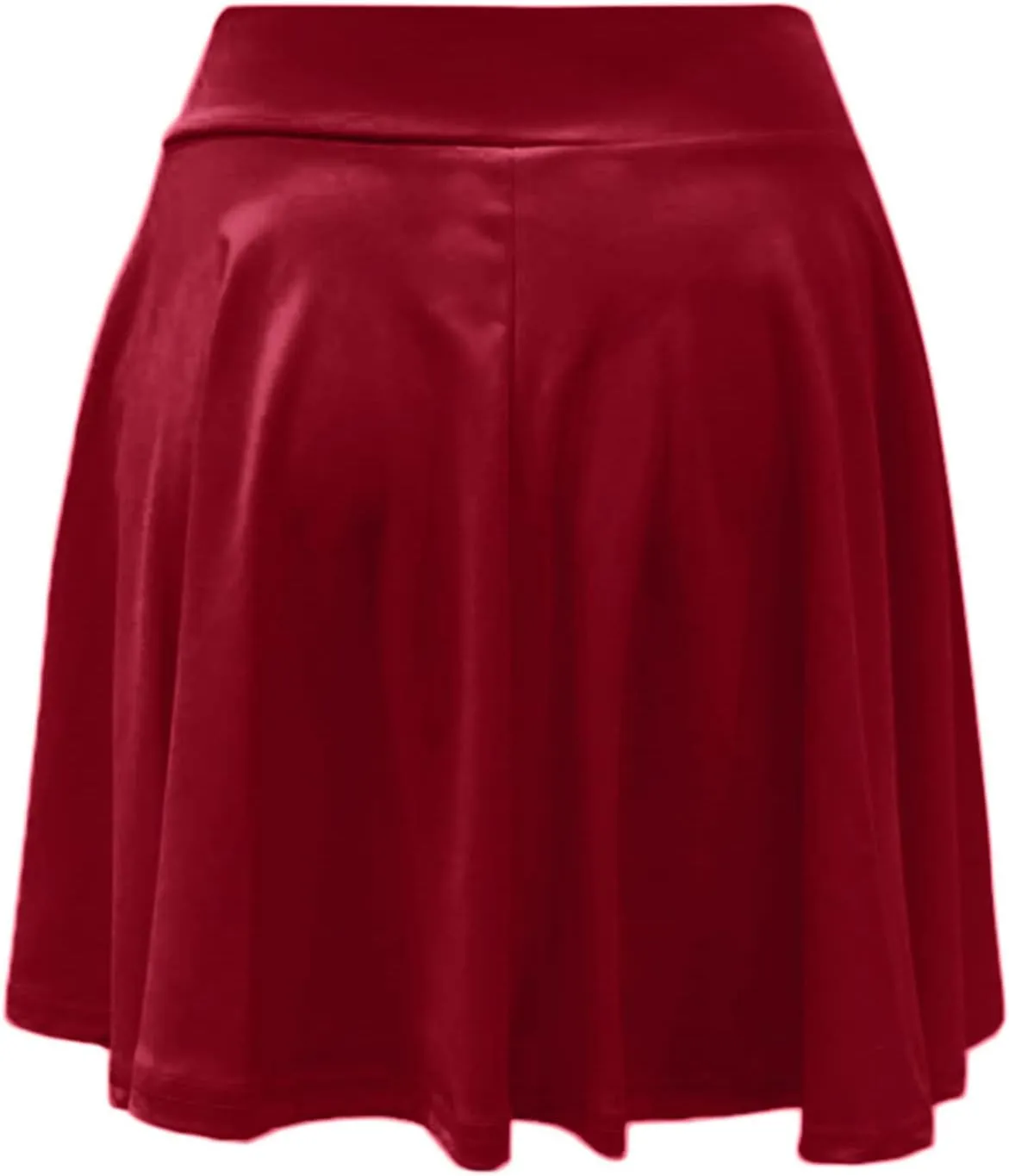 Women Casual Skater Skirt with Shorts High Waist Flared Skorts Pleated Mini Tennis Skirt Athletic Golf Workout Skort